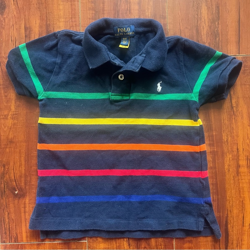 Polo by Ralph Lauren Kids Multicolor Striped Polo - 4T